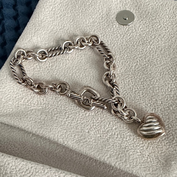 David Yurman Jewelry - David Yurman Heart Link Bracelet